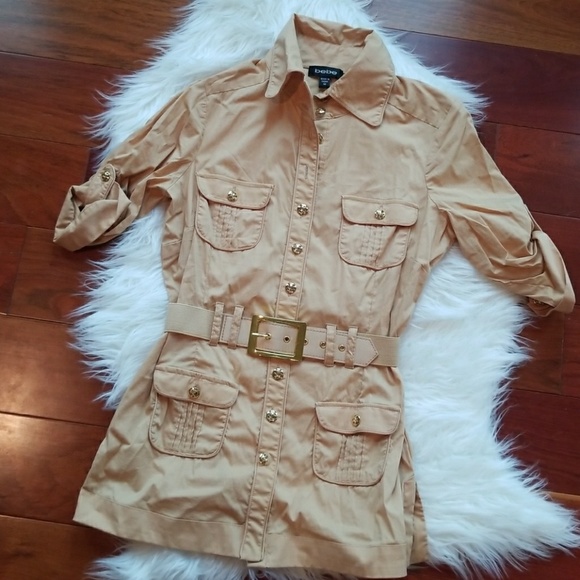 bebe Tops - Gold tunic/top by BEBE